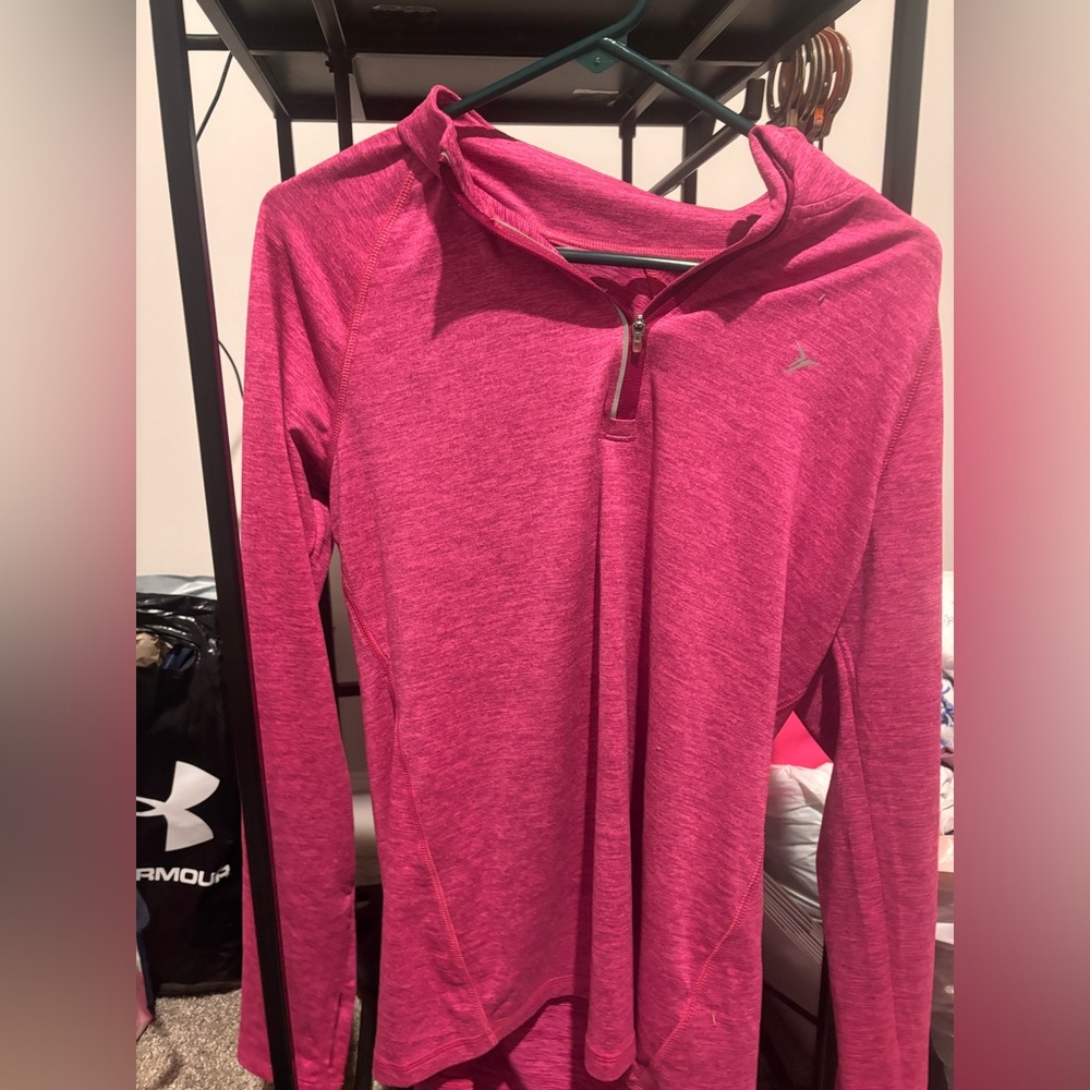 OLD NAVY ATHLETIC HALF ZIP SIZE LARGE